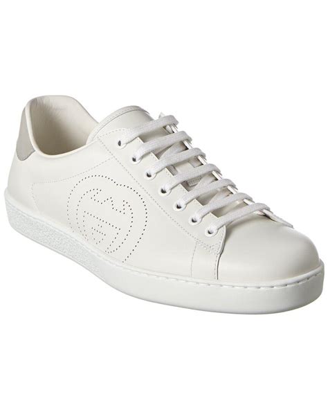 gucci ace sneakers white|Gucci ace sneakers interlocking g.